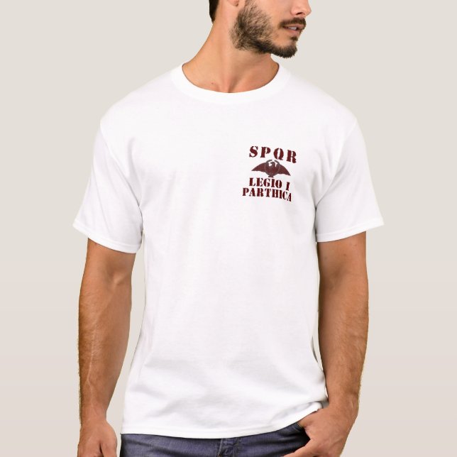 Camiseta Legião do Parthian de 01 Severus ?a - legião (Frente)