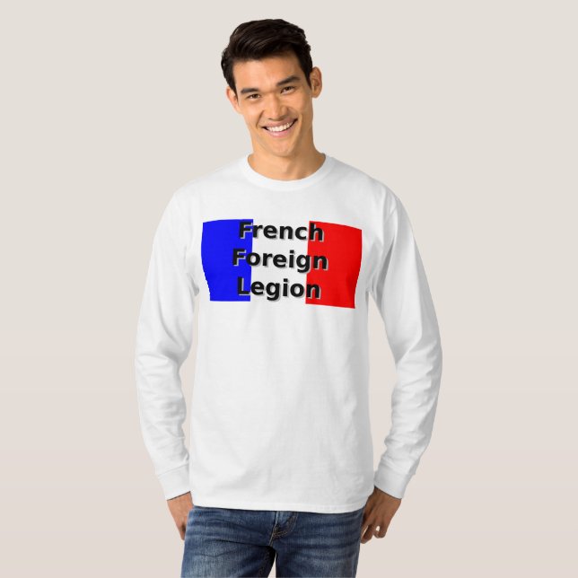 Camiseta Legião Estrangeira Francesa (Frente Completa)