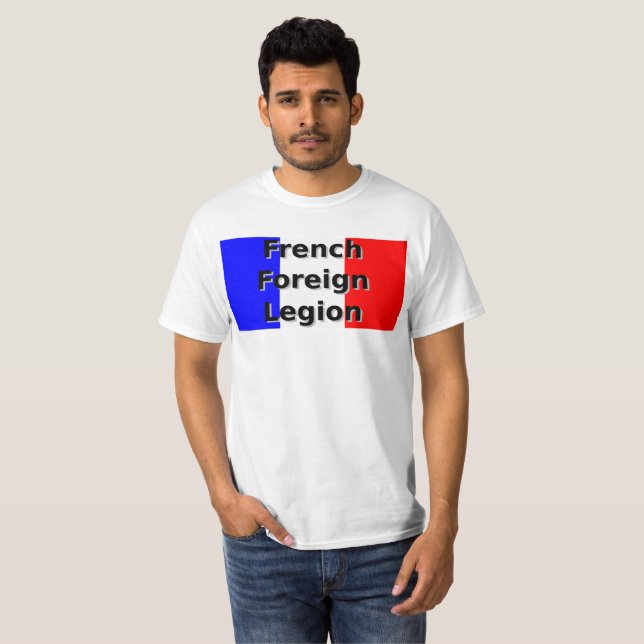 Camiseta Legião Estrangeira Francesa (Frente Completa)