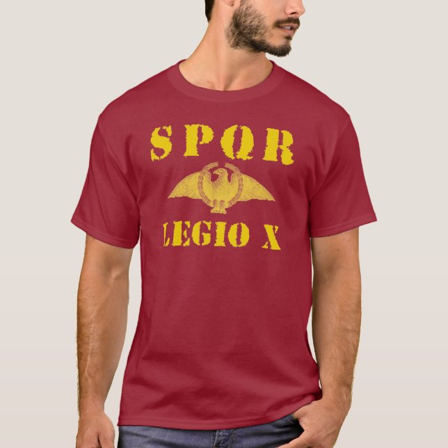 Camiseta Legião famosa de Júlio César a 10o (Frente)