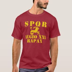 Camiseta Legião predatório de 21 Augustus a 2a -