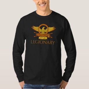 Camiseta Legião Romana Legionária Eagle Aquila Spqr