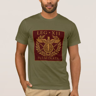 Camiseta Legio XII Fulminata Emblema do Trovão Romano