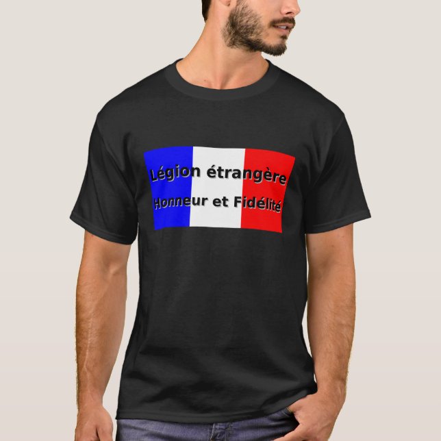 Camiseta Legion etrangere - Honneur et Fidelite (Frente)