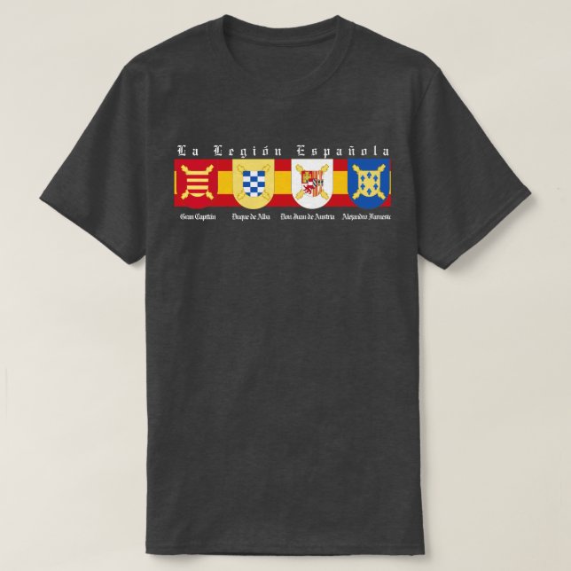 CAMISETA LEGISLAÇÃO ESPANHOLA (Frente do Design)