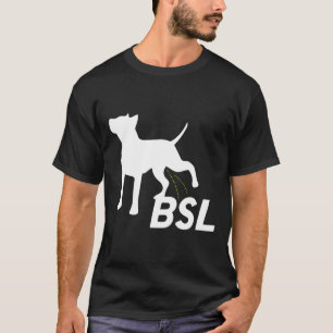Camiseta Legislação Específica Contra Raças Bsl Proibição P