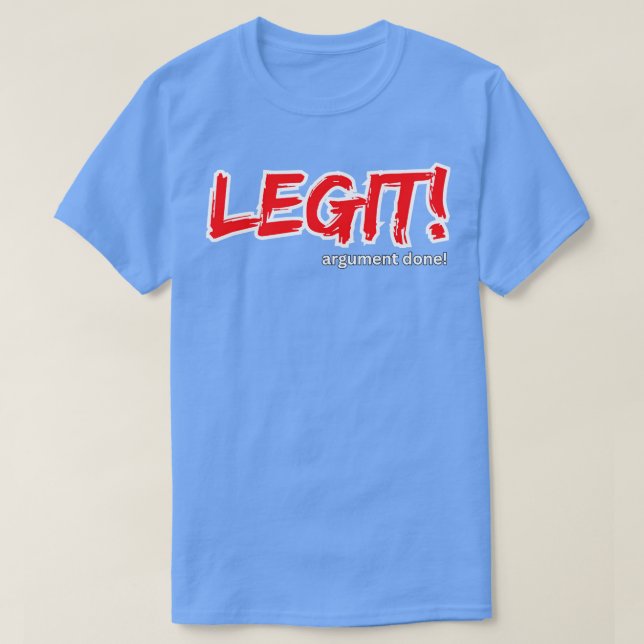 Camiseta Legit tee (Frente do Design)