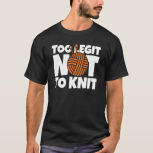 Camiseta Legitimidade Demasiada Para Não Formar A Cozedura