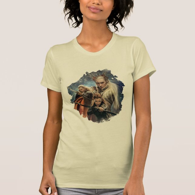 Camiseta LEGOLAS GREENLEAF™, TAURIEL™ e Thranduil (Frente)
