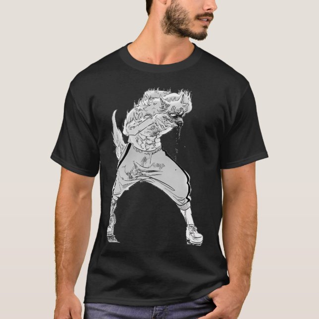 Camiseta Legoshi Design de Luta (Frente)