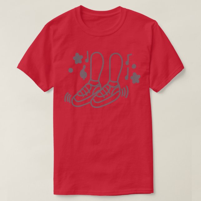 Camiseta Legs Dance Music fun  (Frente do Design)