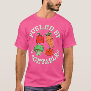 Camiseta Legume Cenoura Pimentão Brócolis Tomate Kawaii