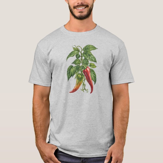 Camiseta Legumes 11 pimentos, especiarias, agricultores, pr (Frente)