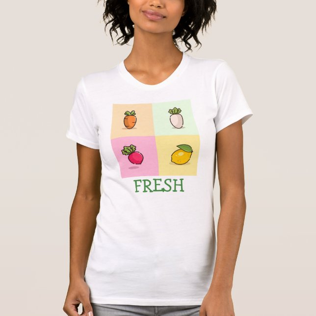 Camiseta Legumes frescos (Frente)