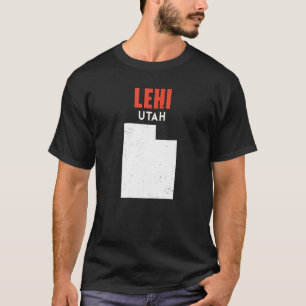 Camiseta Lehi Utah EUA State America Viagem Utahan