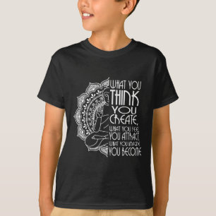 Camiseta Lei Da Atração Presente De Meditação Espiritual Bu