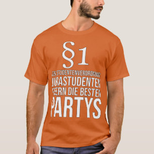 Camiseta Lei de Direito Estudante Lei Gráfica Festa de Dire