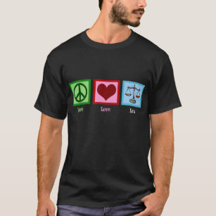 Camiseta Lei do amor da paz