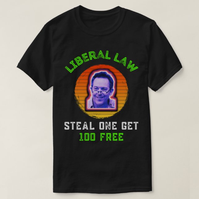 Camiseta Lei Liberal Greg Gutfeld (Frente do Design)