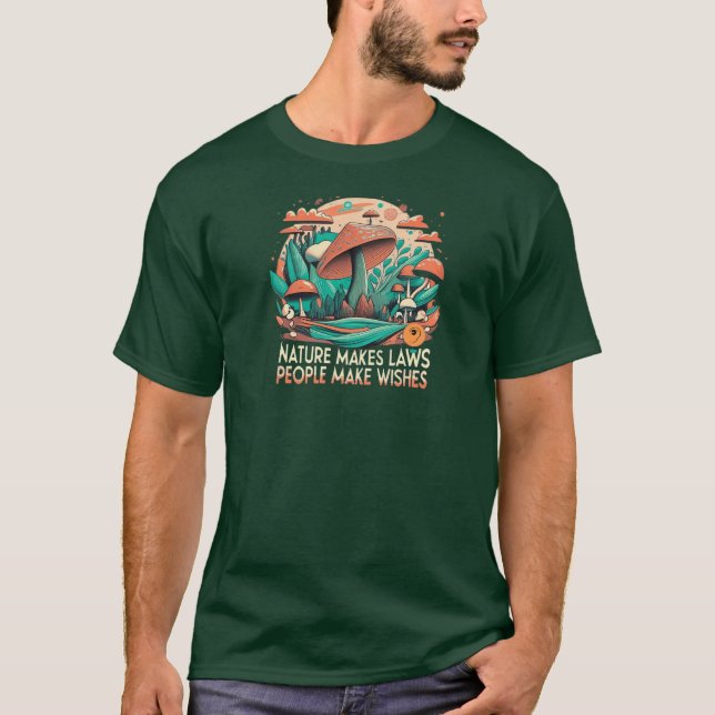 Camiseta Lei natural 2 por SILVIEW T-Shirt (Frente)