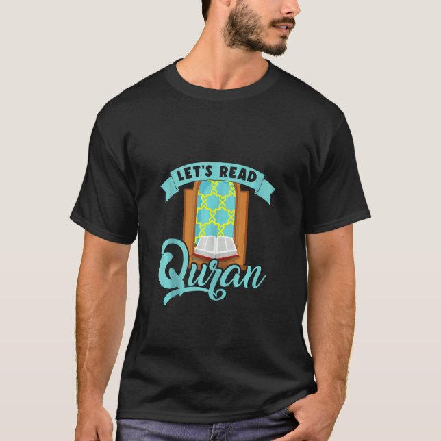 Camiseta Leia a Mesquita Muçulmana Qurana Orando Mat Rel (Frente)
