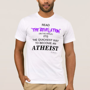 Camiseta Leia a revelação na bíblia, ele é o wa o mais