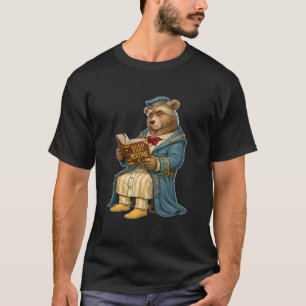Camiseta Leia Além da Hora de Dormir Urso Sonolento Biblióf