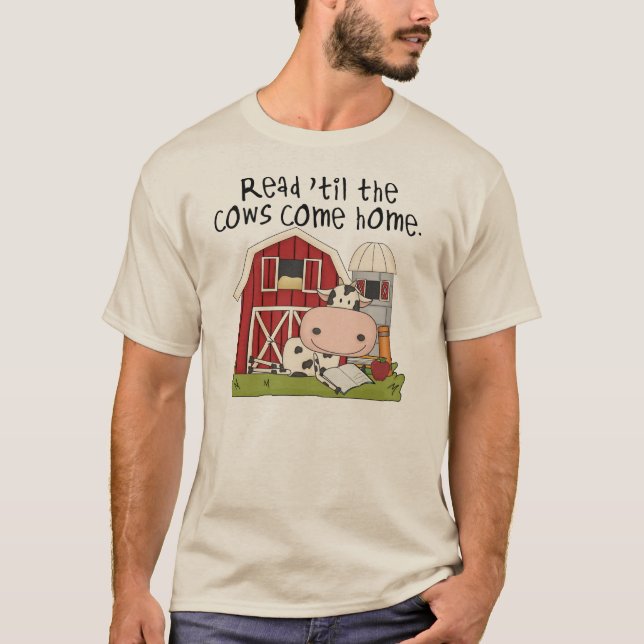 Camiseta Leia Até As Vacas Chegarem Em Casa (Frente)