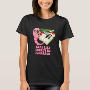 Camiseta Leia Como Se Não Houver Amanhã Humor Divertido de 