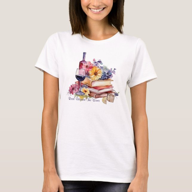 Camiseta Leia Entre os Vinhos (Frente)