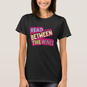 Camiseta Leia entre vinhos, amantes de livros e bebedores d