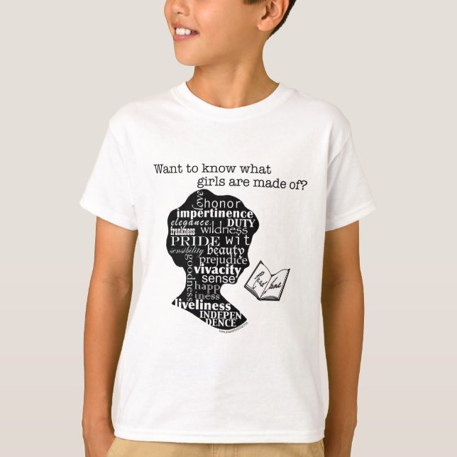 Camiseta Leia Jane Austen (Frente)