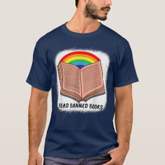Camiseta Leia Livros Banidos Leitura Engraçada Livro de Lei