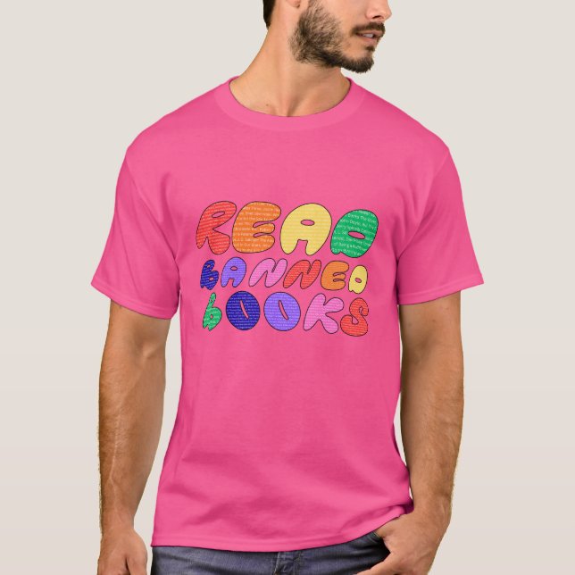 Camiseta Leia Livros Proibidos (Frente)