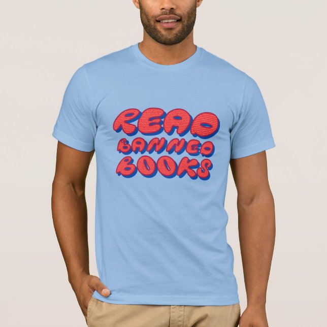 Camiseta Leia Livros Proibidos (Frente)