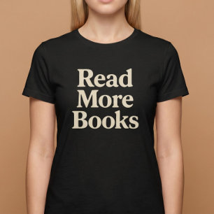 Camiseta Leia Mais Livros