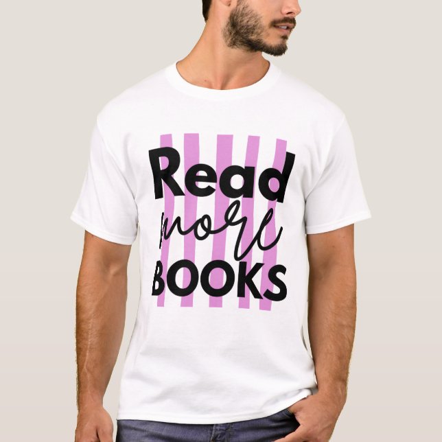 Camiseta Leia Mais Livros (Frente)