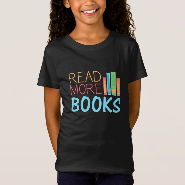 Camiseta Leia Mais Livros (Frente)