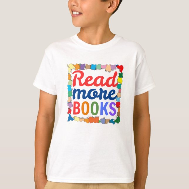 Camiseta Leia Mais Livros (Frente)