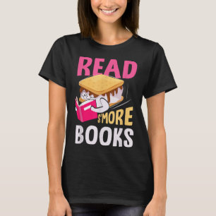 Camiseta Leia Mais Livros Acampamento Verme de Livros Bibli