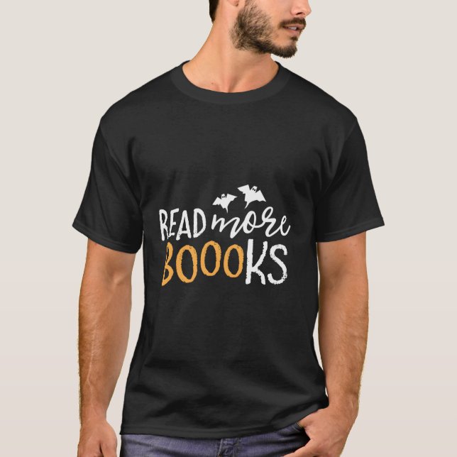 Camiseta Leia mais livros Bibliotecário de livros Hall dos  (Frente)
