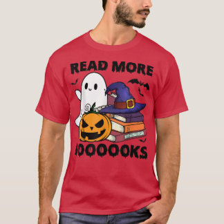 Camiseta Leia mais livros Bibliotecário de livros Hall dos
