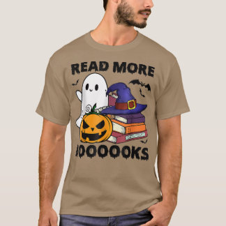 Camiseta Leia mais livros Bibliotecário de livros Hall dos 