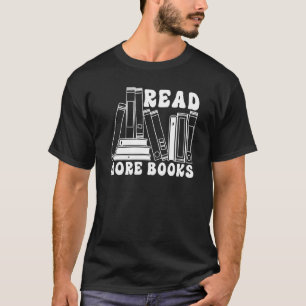 Camiseta Leia Mais Livros Bibliotecário Devorador de Livros
