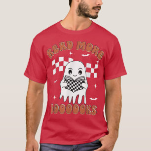 Camiseta Leia mais livros Ghost bonito Leia mais livros H