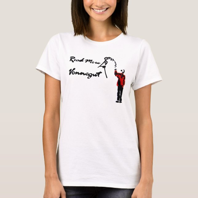 CAMISETA LEIA MAIS VONNEGUT (Frente)