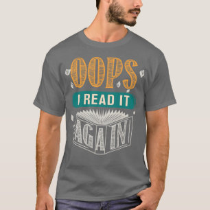 Camiseta Leia Novamente O Livro Sobre Dons Do Bookworm Bibl