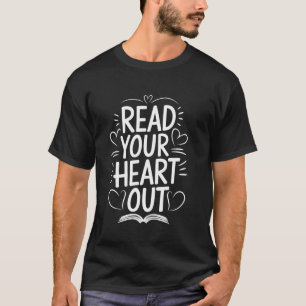 Camiseta Leia o Seu Coração no Dia dos Namorados Livro do P
