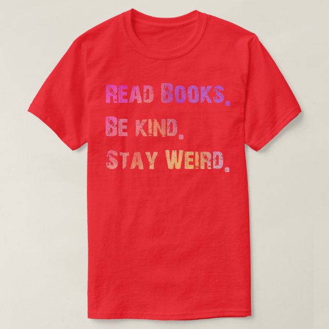 Camiseta Leia os livros (Frente do Design)