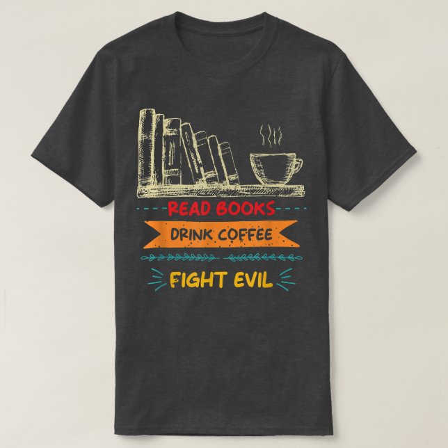 Camiseta Leia os livros (Frente do Design)